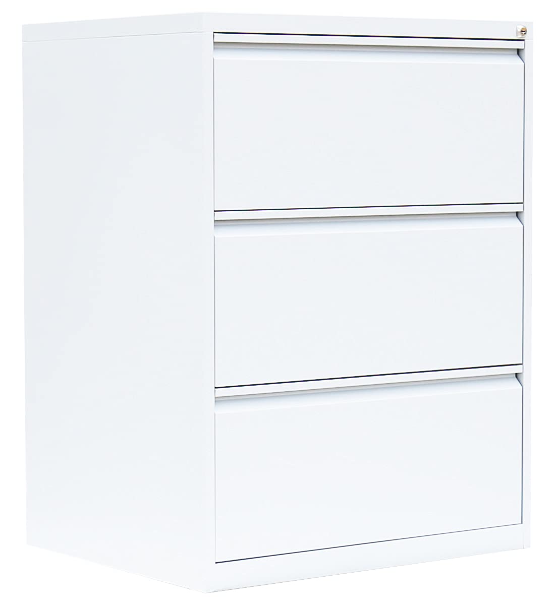 Lüllmann Büro Hängeregistratur Schrank weiß 101x76x62cm HxBxT
