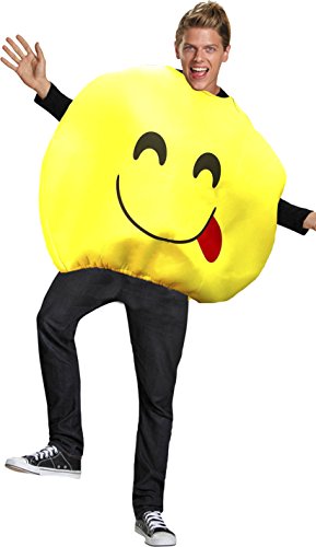 EL CARNAVAL Disfraz Emoticono Unisex Hombre/Mujer
