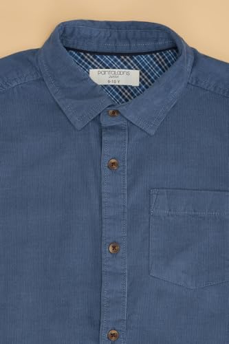 Image of Pantaloons Junior Boy's Solid Regular Fit Shirt