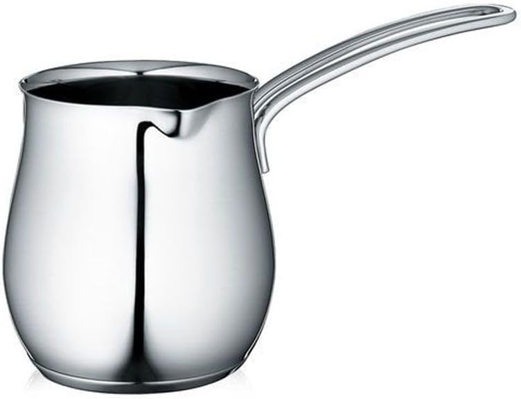 Cilio Professional Frothing jug Pro 350ml, 1-Pack, Silver