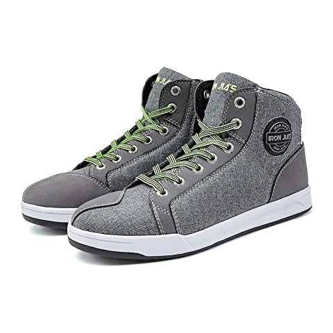 Motorbikes Shoes Men Streetbike Casual Accessories Breathable Protective Gear Powersport Anti-Slip Footwear 10 Cover