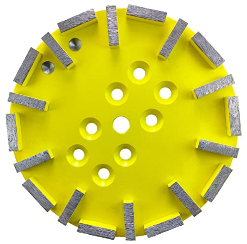 Plato De Lijado De Diamante Para Hormigón - Diámetros 115, 125, 180 Mm, Para Amoladora Angular