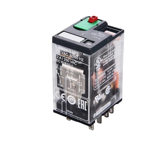 Relais RXM2AB2P7 AC230V 12A 2 contacts inverseurs miniatures