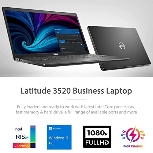 Dell Newest Business Laptop Latitude 3520, 15.6" Fhd Display, Intel I7-1165G7, 32Gb Ram, 1Tb Ssd, Webcam, Usb-C, Hdmi, Wi-Fi 6, Windows 11 Pro #TOP1