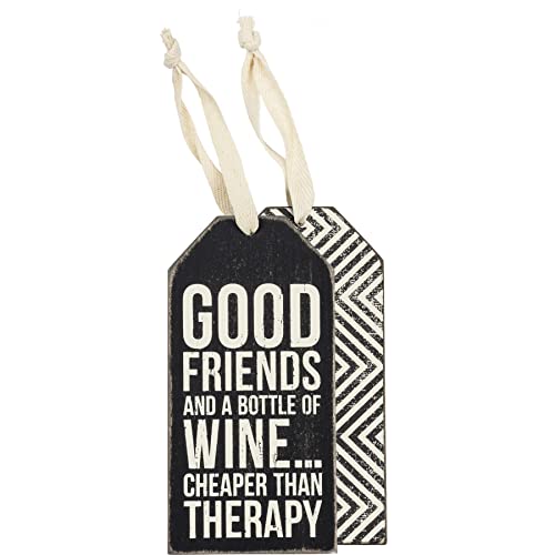Frase divertida para recordar que las buenas amigas y el vino son la mejor terapia