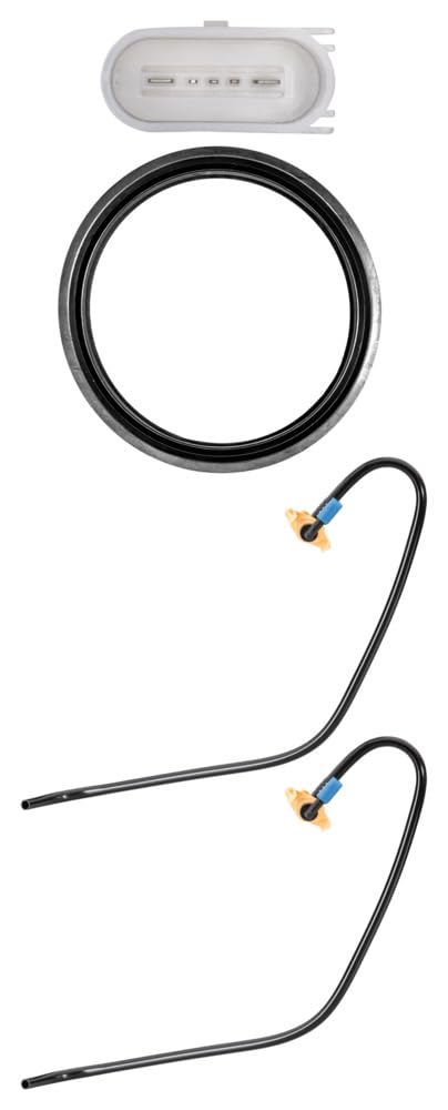 HELLA 8TF 358 146-781 Kraftstoffpumpe - Benzinpumpe - elektrisch - 5-polig - mit Dichtungen/mit Tankgeber - u.a. für VW Passat Cc (357)