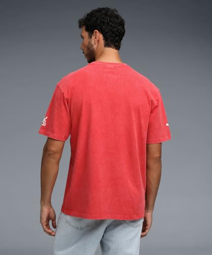 Image of Puma RCB 2026 Men's Printed Vintage Tee | IPL 2026