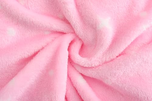 Image of Girls Soft Fleece Robes Plush Hooded Bathrobes Sleepwear for Kids 2-16 Years