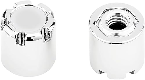 Miniatura 3 de 4 unidades de aluminio M4 tuerca rueda rueda tapa central de bloqueo manual bujes para 110 RC Crawler Car Traxxas TRX4 Axial SCX10 D90 Tamiya MST