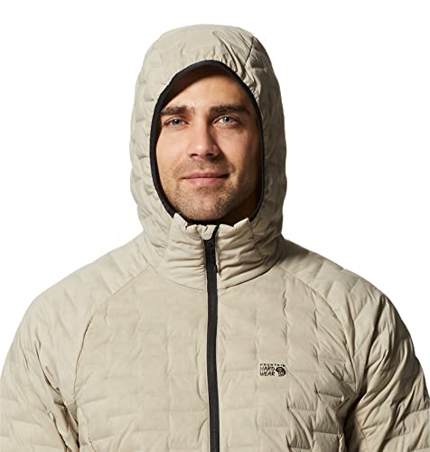 Image of Mountain Hardwear Men's Stretchdown Light Pullover for Backpacking, Hiking, Climbing, and Casual Wear | Insulated and Durable
