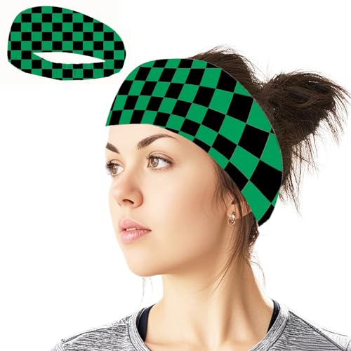 Anime Headbands Women - Elastic Hair Bands, Stretchy Wide