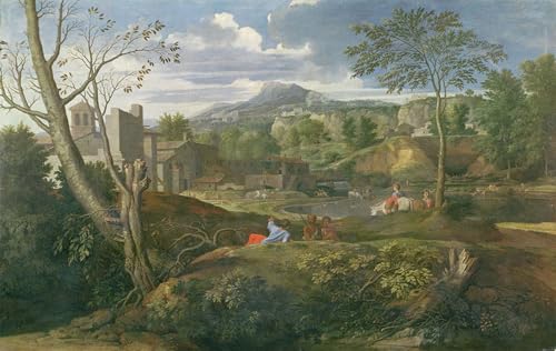 Tableau paysage de Nicolas impression sur toile 60x90cm pour une décoration murale élégante