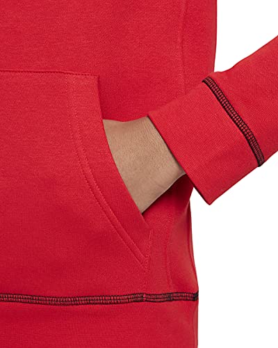 Nike Sportswear JDI Big Kids' (Boys') Pullover Hoodie (Large, University Red/Black)4