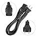 CJP-Geek UL 6.6ft AC Power Cord Cable Compatible with SVS PB12 PB-12 Plus Wired Subwoofer 2-Prong