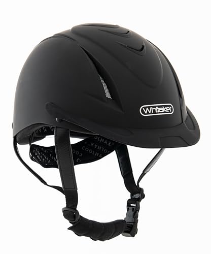 Image of John Whitaker RH040 NRG Dial to Fit Horse riding Helmet M/L BLK
