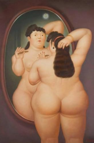 Affiche de Fernando Botero déco murale et peinture sur toile salon moderne 40x60
