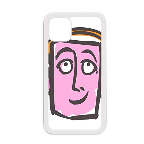 Coque Apple Mini Angel Face Sketch Blanc antichoc et résistante aux rayures quotidiennes