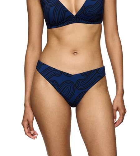 Slip bikini a bassa copertura Triumph Bikini da Donna Flex Smart Summer Brazil Pt Ex Bottom, Blu (Blue - Dark Combination), S