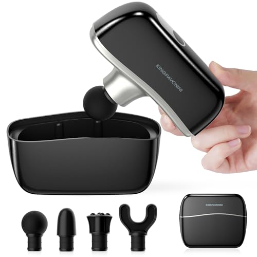 25% off - KingPavonini Mini Massage Gun with All-in-One Storage Case, FSA HSA Eligible, Pocket-Sized Small...