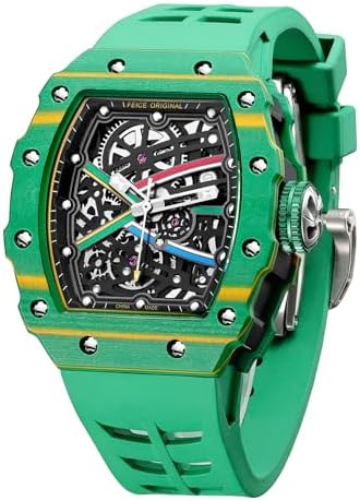 ADQUIRA SEU MAIS NOVO ROLEX NESTE NATAL 4 FEICE Relógios masculinos automáticos esqueleto relógio masculino vintage automático esqueleto mecânico à prova d'água pulseira de silicone esporte luminoso analógico exclusivo relógio de pulso