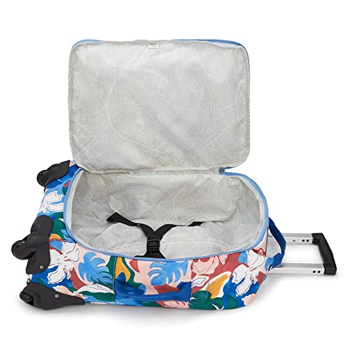 Kipling Women’s Darcey Small Softside Rolling Luggage, Nylon, 360 Degree Spinning Wheels, Botanical PRT, Carry-On 22-Inch - Image 4