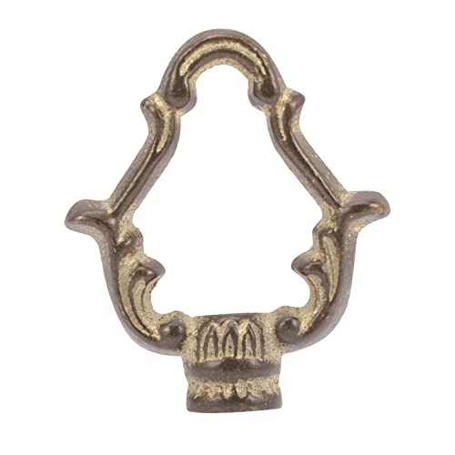 Angoily Accesorios para candelabros accesorios de dosel interior panel accesorios cocinita accesorios casa ganchos de techo para luz de techo soporte para luminaria hierro forjado Golden