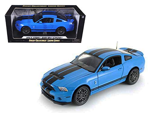 2013 Ford Shelby Mustang GT500 SVT Cobra Grabber Blue with Black