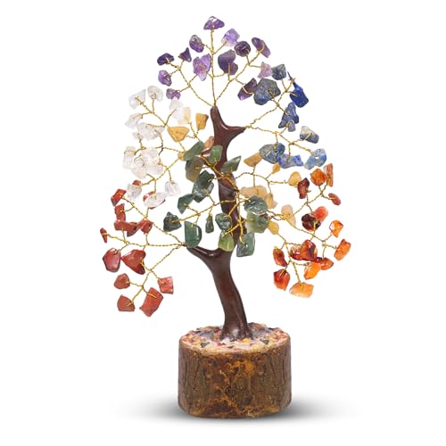 PYOR Chakra Tree Of Life, Gifts for Her Crystal Tree, Crystals, Tree Of Life, Seven Chakra Tree, Lucky Tree, Healing Crystals