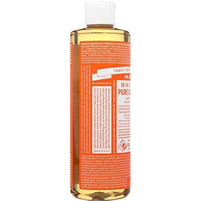 Dr. Bronner's Pure-Castile Liquid Soap with Tea Tree Scent with More than 18 Plus Uses (16-Ounces, 475 ml)