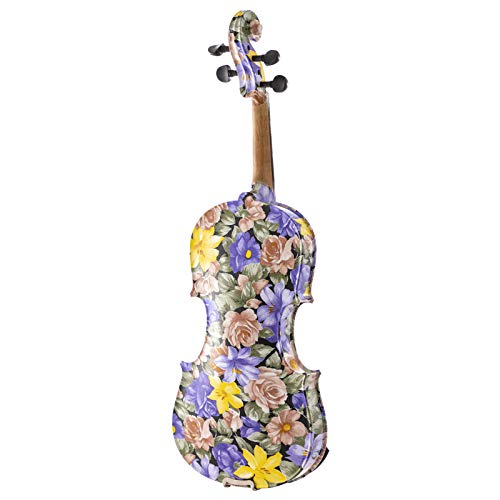 Kinglos 4/4 Cold-Rock Gekleurd Ebbenhout Gemonteerd Massief Hout Viool Kit met Geval, Schoudersteun, Strijkstok, Extra… - Image 5