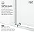 VIGO 34 in. L x 46 in. W x 76 in. H Elan E-Class Frameless Sliding Shower Enclosure with Clear Tempered Glass, Reversible Door Handle and St. Steel Hardware in St. Steel-VG6053STCL48