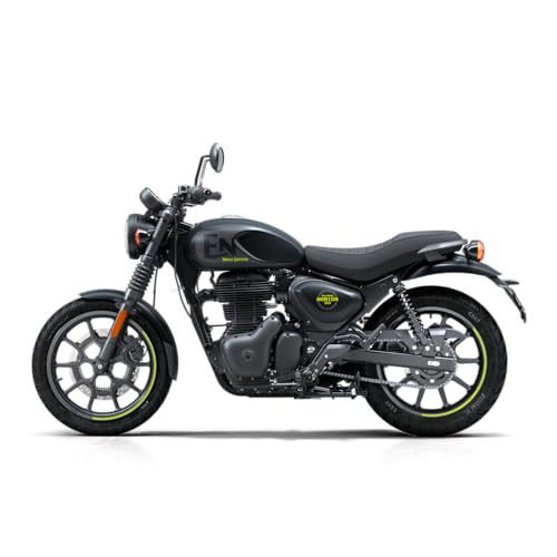 Image of Royal Enfield Hunter 350 with Disc & Alloy Wheels Motorcycle (Graphite Grey) Booking for Ex-Showroom Price