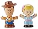 Little People Woody and Bo Peep Toy Story Figura