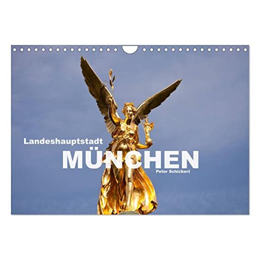 Landeshauptstadt München (Wandkalender 2023 DIN A4 quer), Calvendo Monatskalender