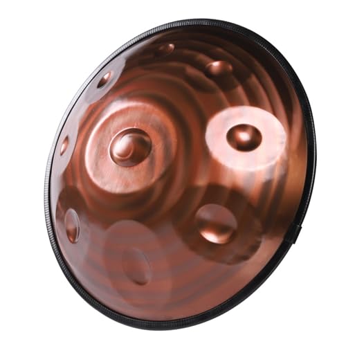 Prremium 432Hz Handpan Drum for Adults and Kids 440Hz Steel Hand Pan Drum Set with 9 Notes 10 Notes 12 Notes 22 Inches (Color : 12 notes, Size : 440Hz)
