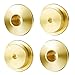 RCLions 4pcs/Set Brass Spring Retainers Shock Cups for Axial SCX6 AXI05000 1/6th Scale RC Crawler Car Upgrades