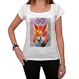 Photo Gallery donna maglietta volpe geometrica 60 – geometric fox 60 – 60 anni idea regalo 60° compleanno t-shirt anniversario stampa grafica vintage anno 1964 novità bianco m Photo Gallery donna maglietta volpe geometrica 60 – geometric fox 60 – 60 anni idea regalo 60° compleanno t-shirt anniversario stampa grafica vintage anno 1964 novità bianco m