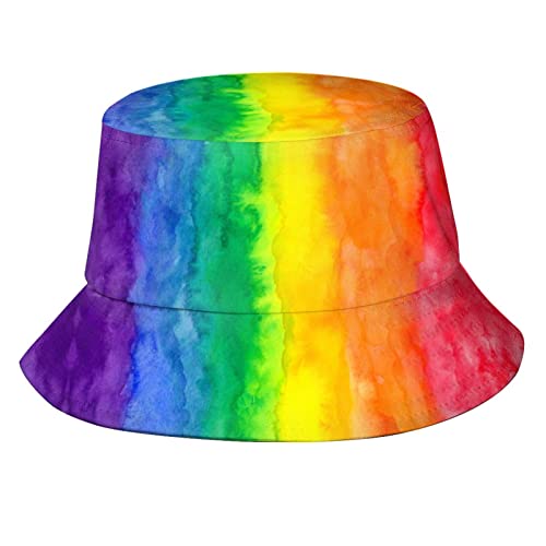 Rainbow LGBT Bucket Hat for Gay Pride