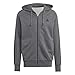 Produktbild Adidas IC9837 M 3S FT FZ HD Sweatshirt Herren Dark Grey Heather/Black Größe L