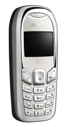 Siemens A70 pepple light silver Handy