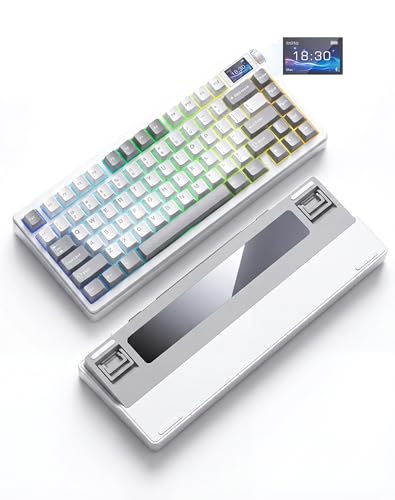 Aula NOVA75 Wireless Mechanical Keyboard,75% Gasket Mount...