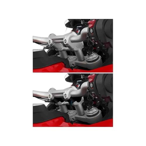 Abrazadera para manillar motocicleta corrige postura Multistrada Rally 4