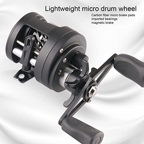 Carreto de Pesca, Roda de Metal NMB (DKS51 Mão Esquerda)