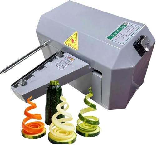 Cortadora y rallador comercial de vegetales en espiral