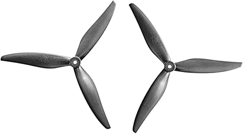 Miniatura 7 de Gemfan 8040 8060 9045 1050 Hélice de 3 palas CW CCW 0.197 in Orificio central Diámetro interior Paleta para Quadcopters Multirotors Drone