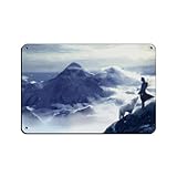 WGRWA Jon Snow Filmkunst, Retro-Poster, Metall-Blechschild, 