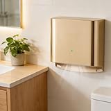 Glowdora Kompakter Händetrockner, Automatischer Elektrischer Händetrockner Für Wandmontage, Für Gewerbliche Oder Private Zwecke, Händetrockner Für Toiletten.1250w Gold