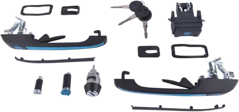 Lock Kit Set Complete Compatible with AP01 Mk2 84 91 Tailgate Doors Ignition 191898081