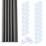xtemtoamz Bleiband für Gardinen, 20 Stück Bleistäbe 28g Gardinenbeschwerer, Bleiband für Vorhänge, Duschvorhang Beschwerer für Home Offices, Hotels, Vorhänge und Duschvorhang Zubehör