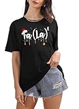 Funny Christmas Shirts for Women: FA (LA) 8 Shirt Math Teacher Santa Hat Xmas Holiday T-Shirt Black